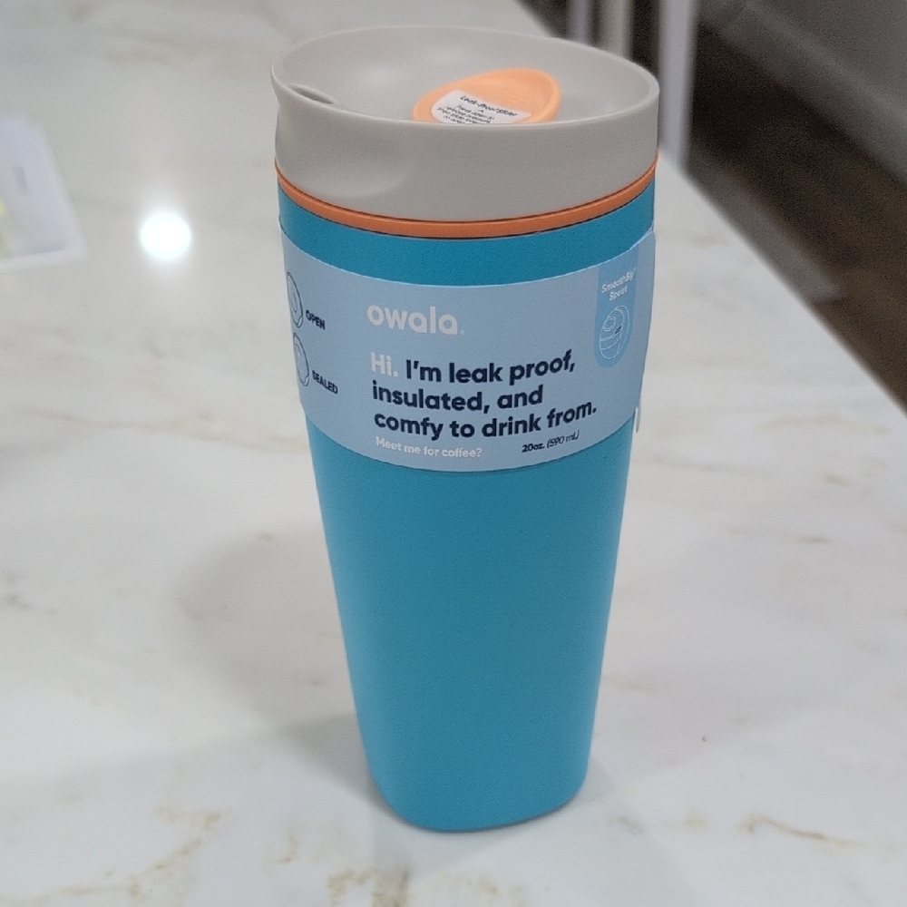 Owala Blue Insulated Travel Mug